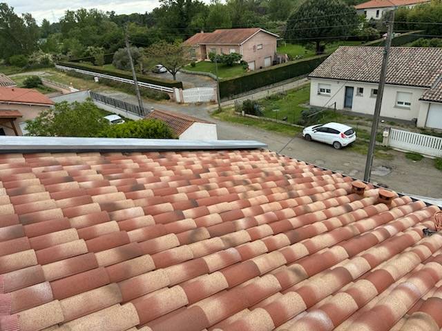 Réfection du toiture en tuile sur le secteur de Villeneuve-Tolosane (31)